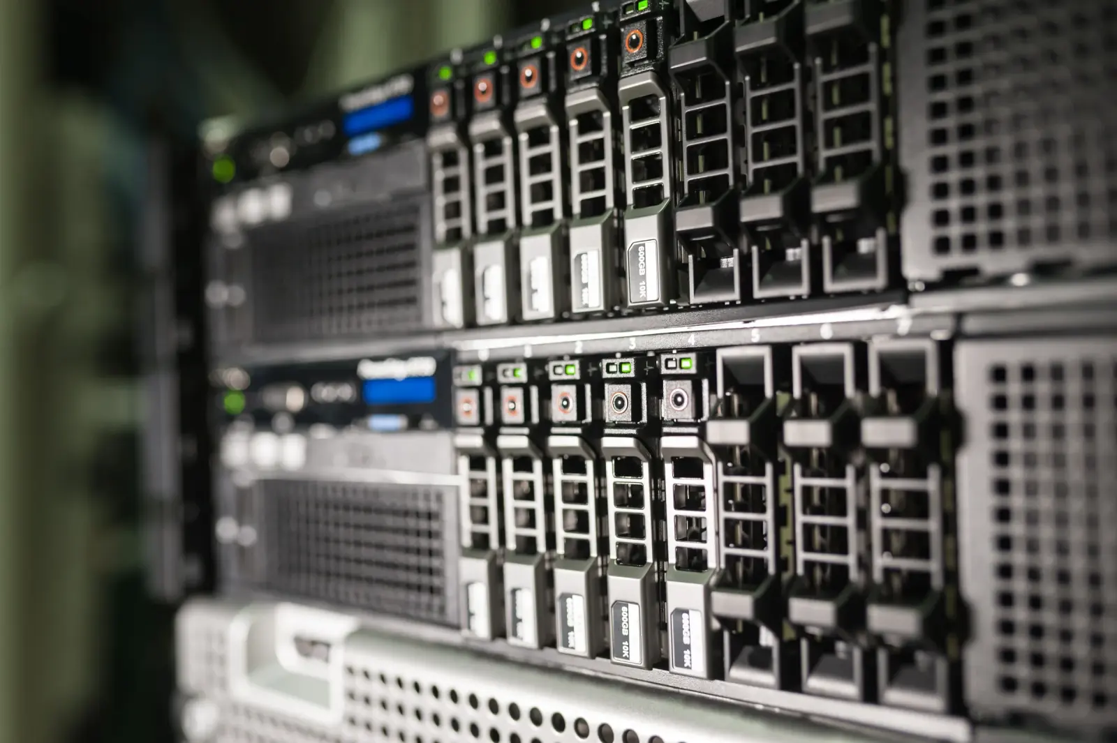 Orderly server infrastructure representing useful automation